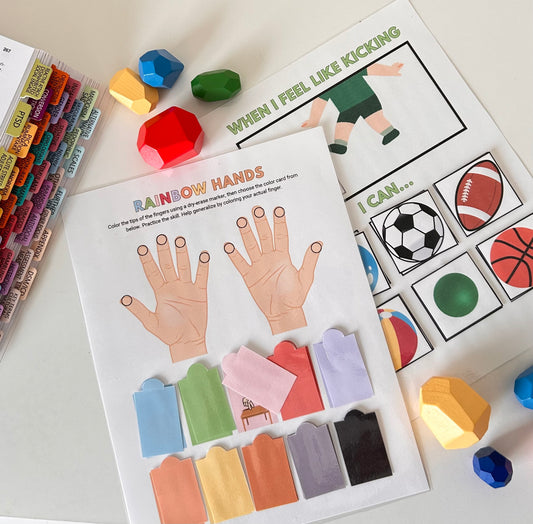 Rainbow Hands Visual  (Digital)